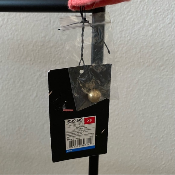 NWT The Webster at Target Pink Cardigan XS - Picture 7 of 7